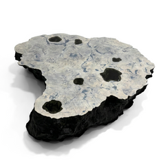 Chrysanthe Bleached Solid Wood Coffee Table