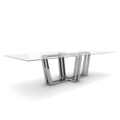 Stheno Glass Dining Table