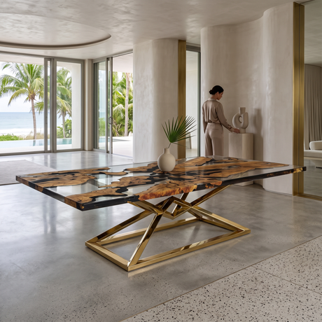 Abruzzo Olive Dining Table
