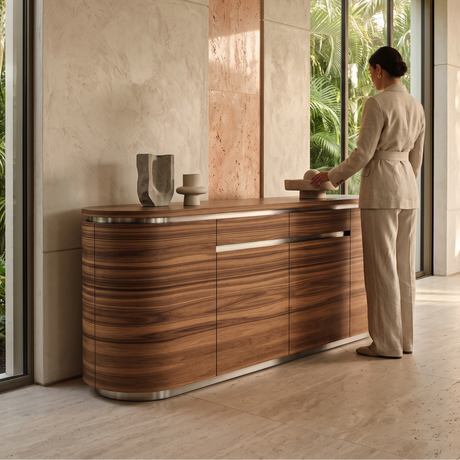Aisa Embossed Sideboard