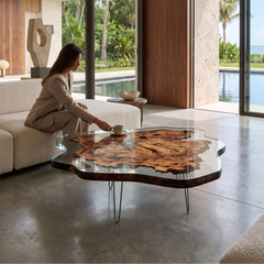Amorphous Ashwood Coffee Table