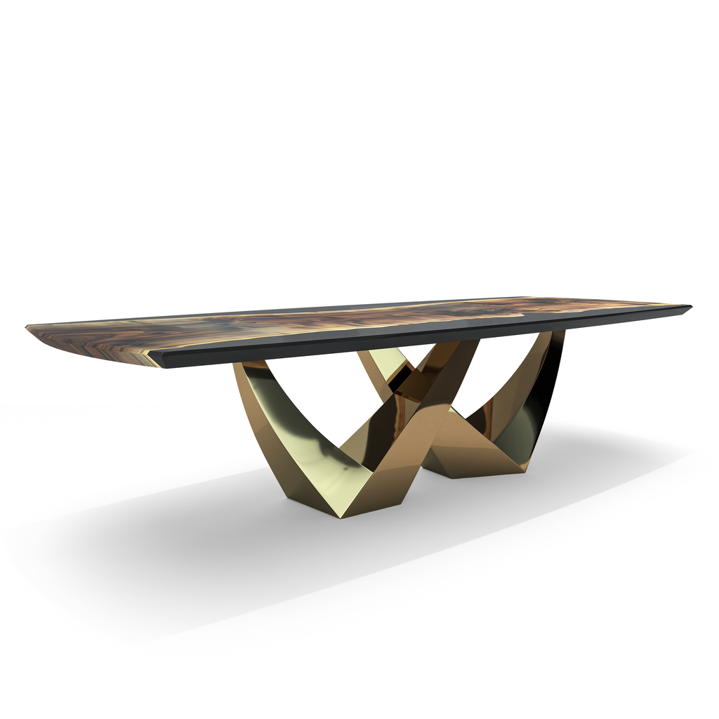 Ezio Walnut Wood Dining Table - ARDITI COLLECTION®
