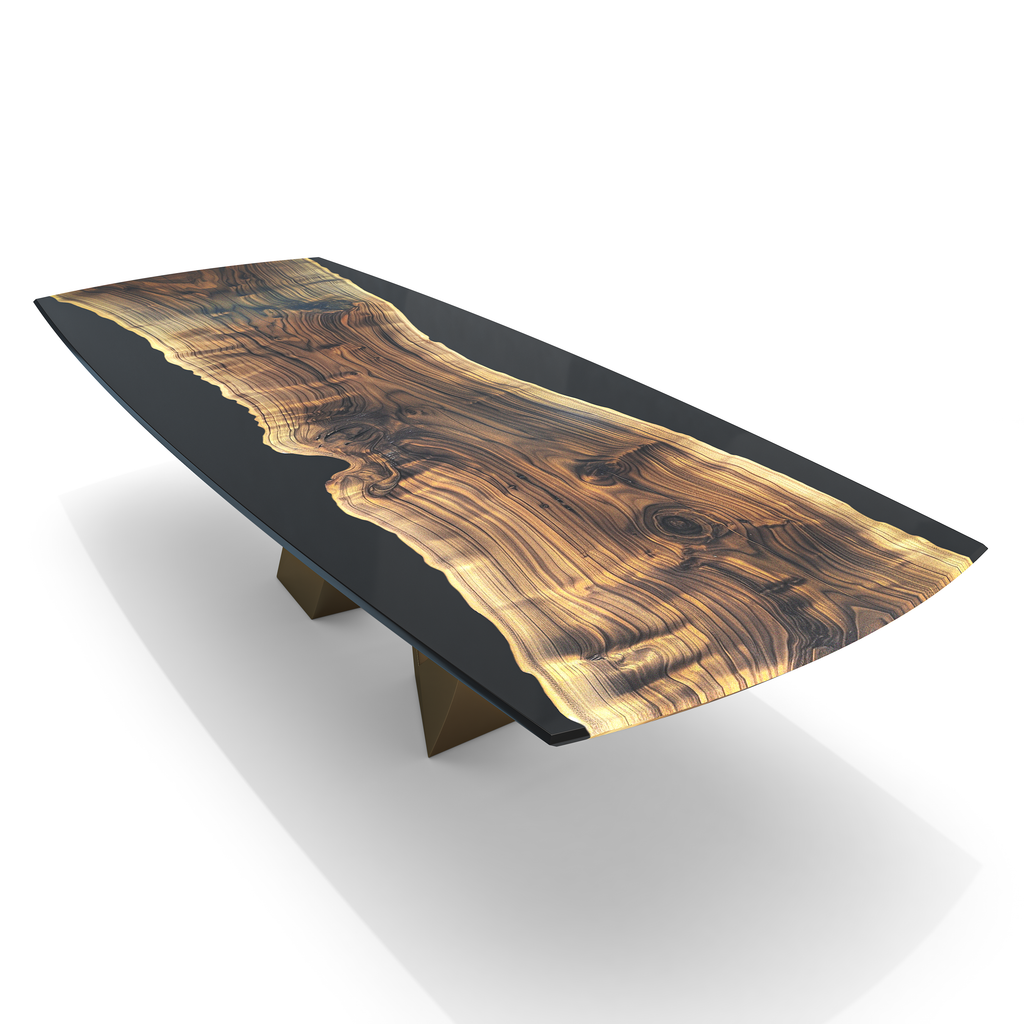 Ezio Walnut Wood Dining Table - ARDITI COLLECTION®
