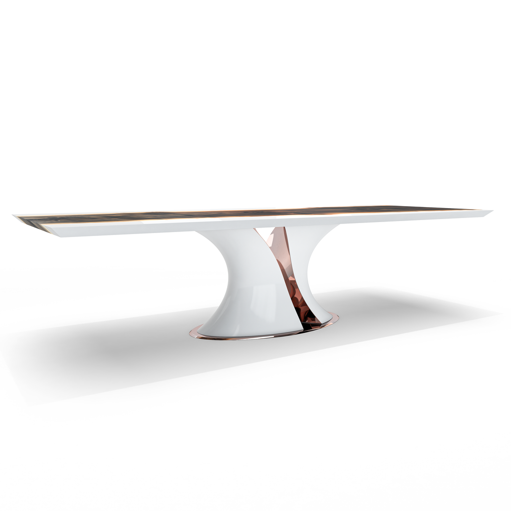 Melanios Walnut Wood Dining Table - ARDITI COLLECTION®