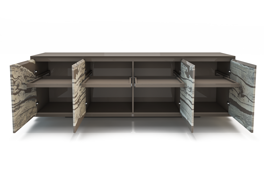 Panagea Bleached Hackberry Wood Credenza - ARDITI COLLECTION®