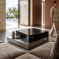 Docimium Marble Coffee Table