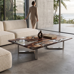 Octopus Walnut Coffee Table