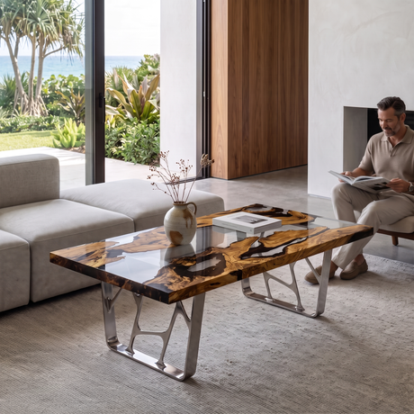 Ombrone Olive Wood Coffee Table