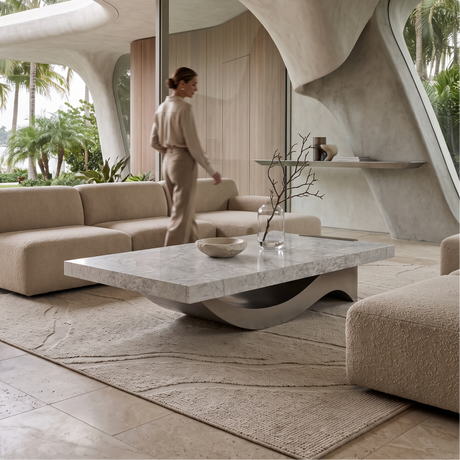 Ophion Stone Top Coffee Table