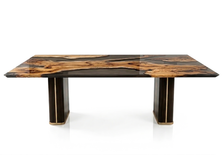 Orthos Olive Wood Dining Table