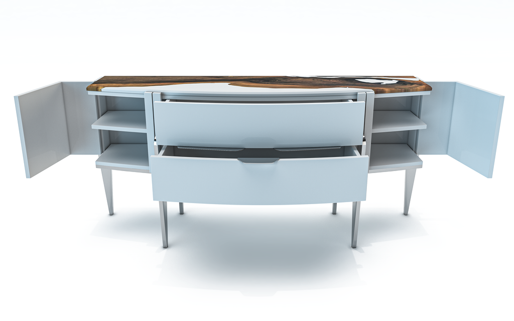 White Padua Console - ARDITI COLLECTION®