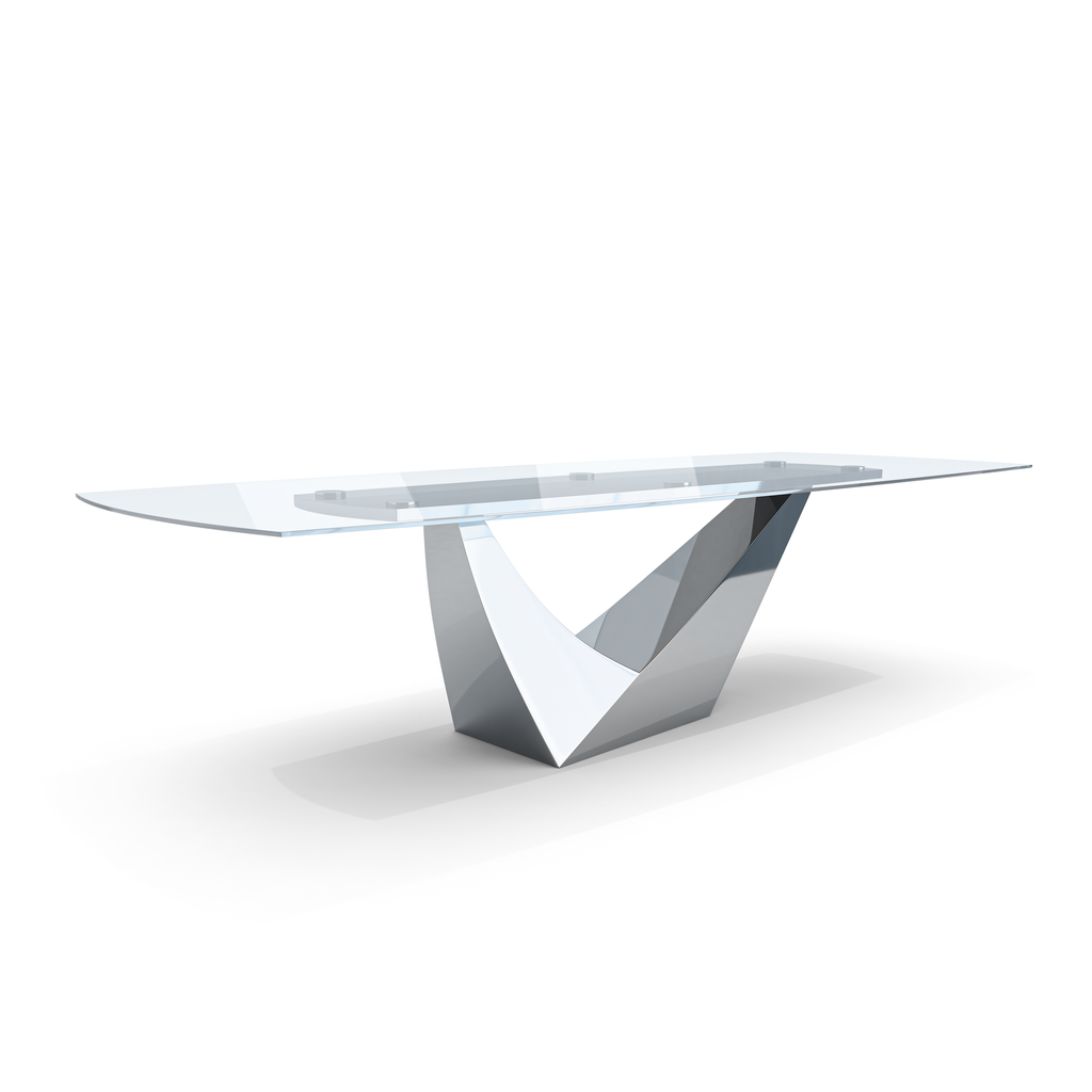 Catalyn Glass Dining Table - ARDITI COLLECTION®