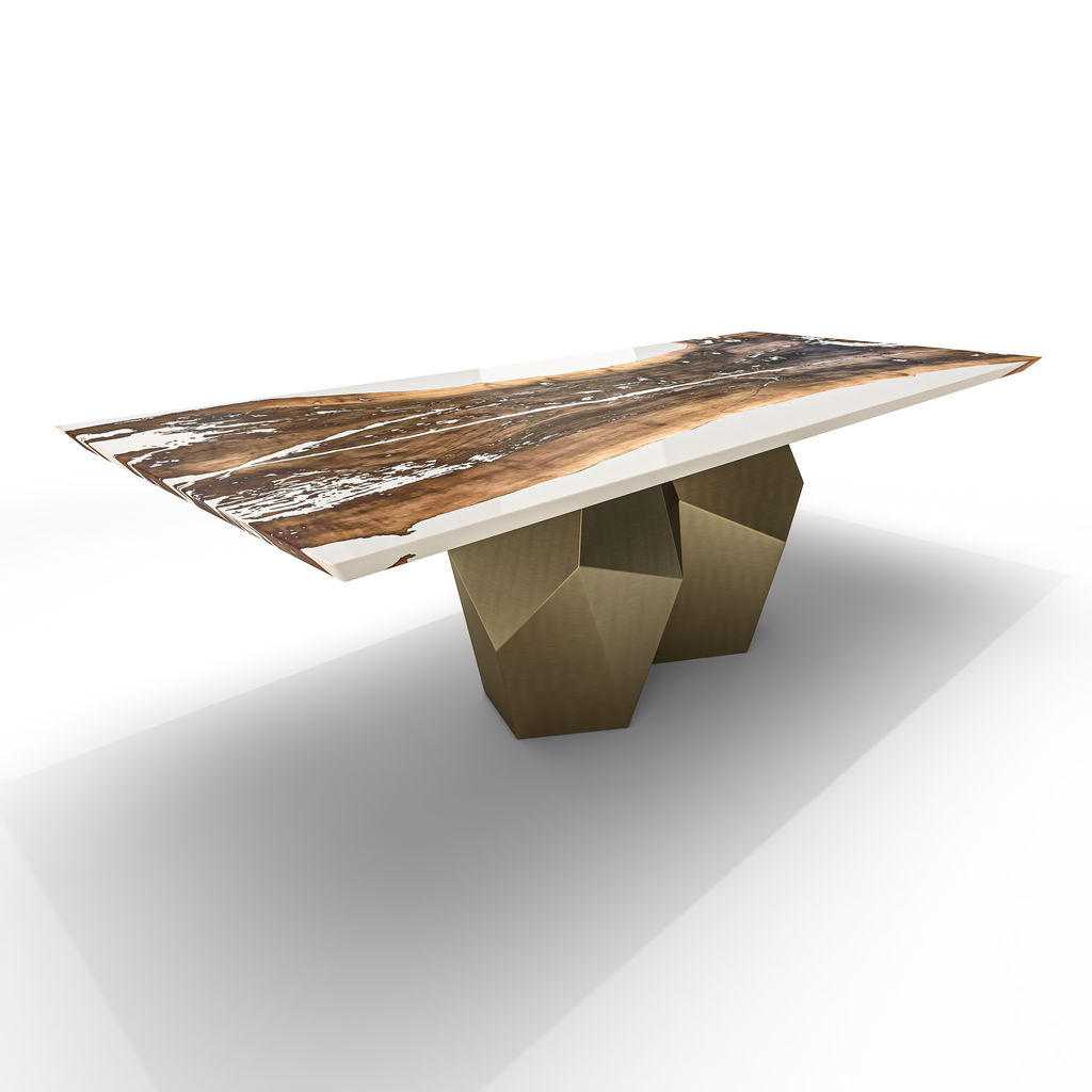 Medusa Walnut Wood Dining Table - ARDITI COLLECTION®