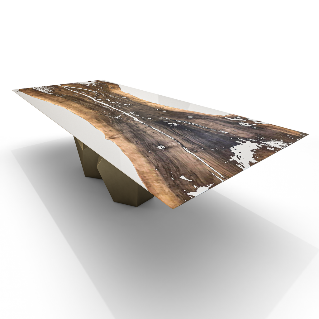 Medusa Walnut Wood Dining Table - ARDITI COLLECTION®