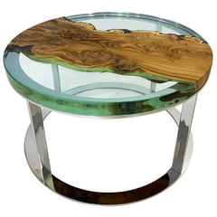 Aquamarine Dodona Silverberry Coffee Table