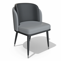 Gray Ariane Dining Chair