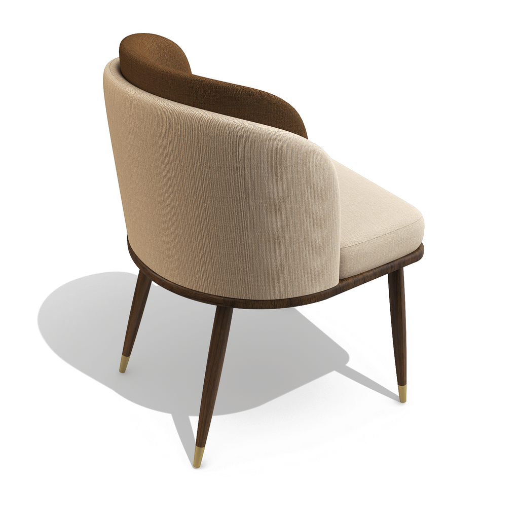 Ariane Walnut Wood Dining Chair - ARDITI COLLECTION®