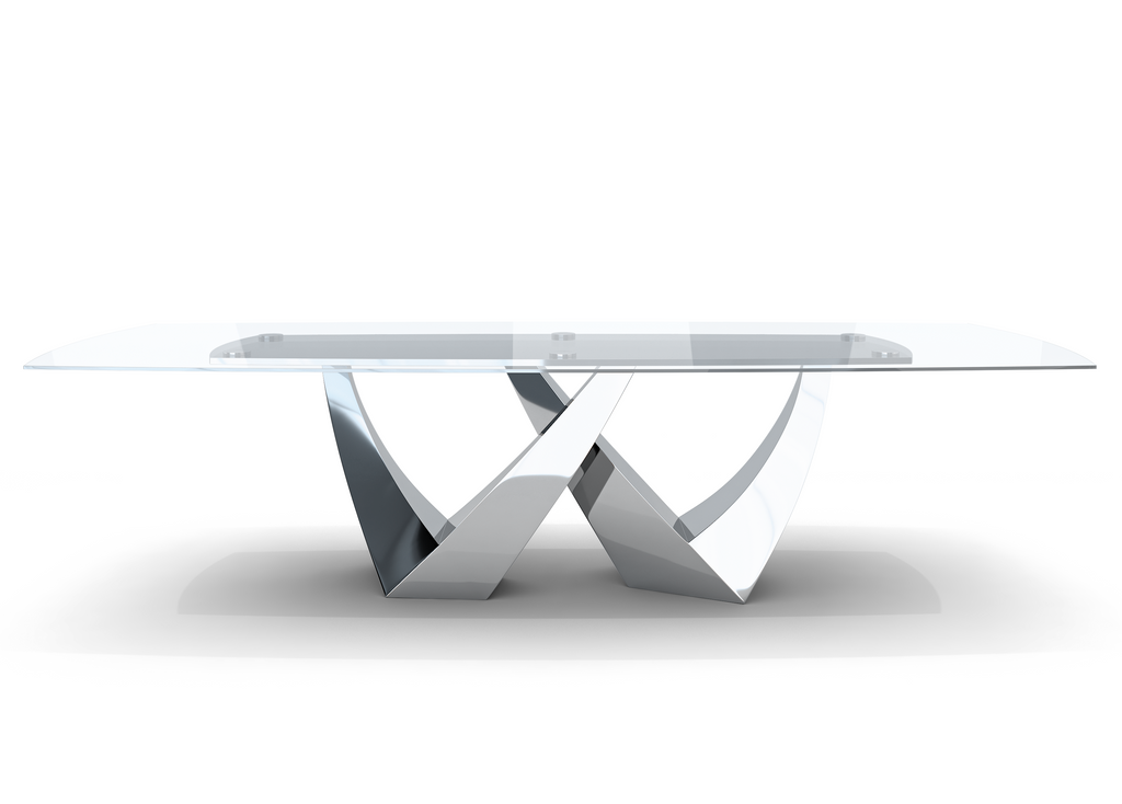 Ezio Glass Dining Table - ARDITI COLLECTION®