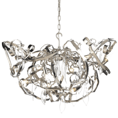Delphinium Chandelier Round