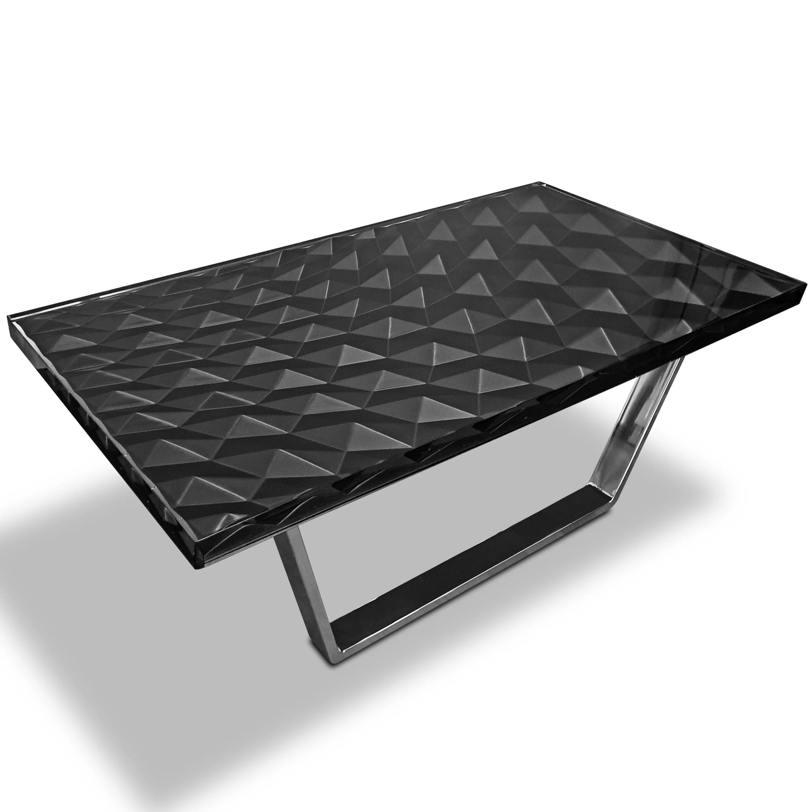 Phebus Diamond Black Coffee Table