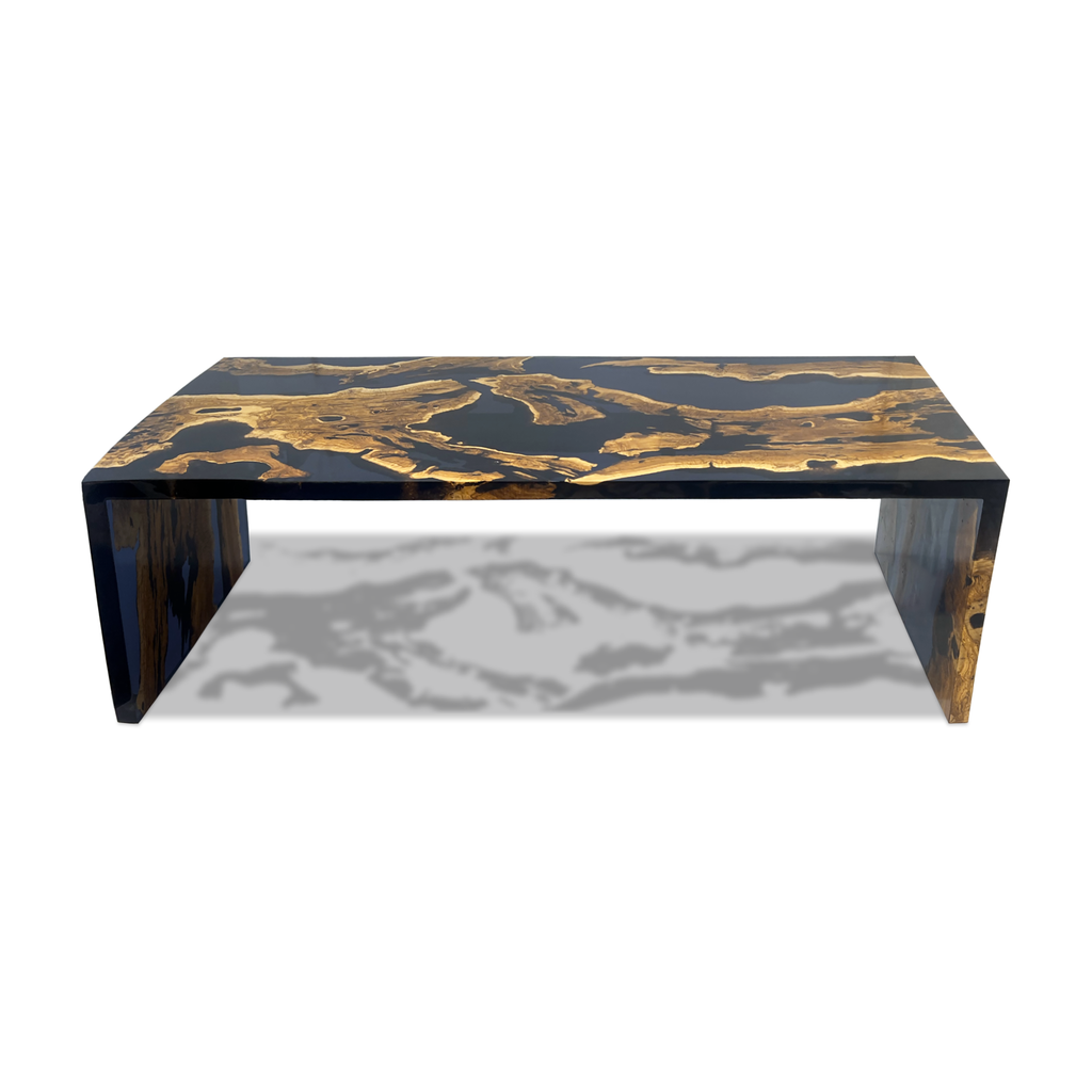 Waterfall Olive Wood Dining Table - ARDITI COLLECTION®