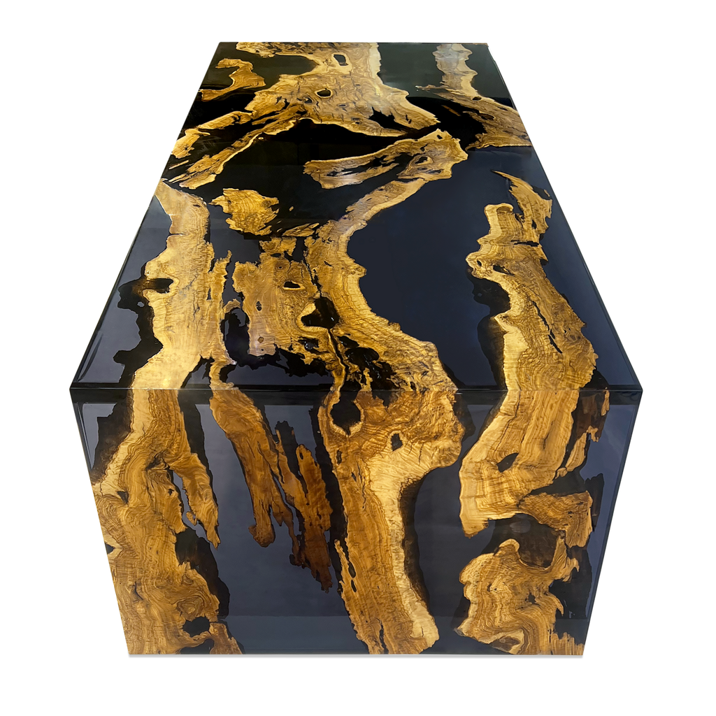 Waterfall Olive Wood Dining Table - ARDITI COLLECTION®