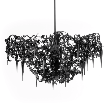 Flower Power Chandelier Round Upside Down - Chandelier - www.arditicollection.com - Chandelier, dining tables, dining chairs, buffets sideboards, kitchen islands counter tops, coffee tables, end side tables, center tables, consoles, accent chairs, sofas, tv stands, cabinets, bookcases, poufs benches, chandeliers, hanging lights, floor lamps, table desk lamps, wall lamps, decorative objects, wall decors, mirrors, walnut wood, olive wood, ash wood, silverberry wood, hackberry wood, chestnut wood, oak wood