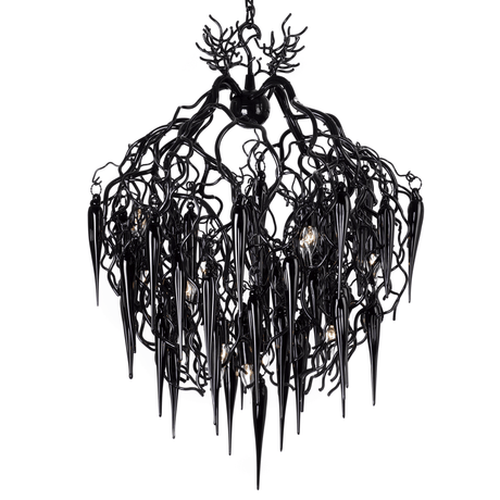 Hollywood Icicles Chandelier Conical