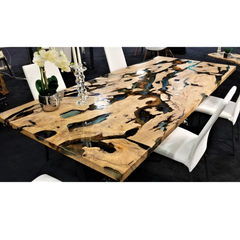 Luxury Olive Wood Dining Table
