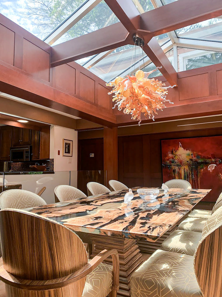 Makhaon Olive Wood Dining Table - ARDITI COLLECTION®