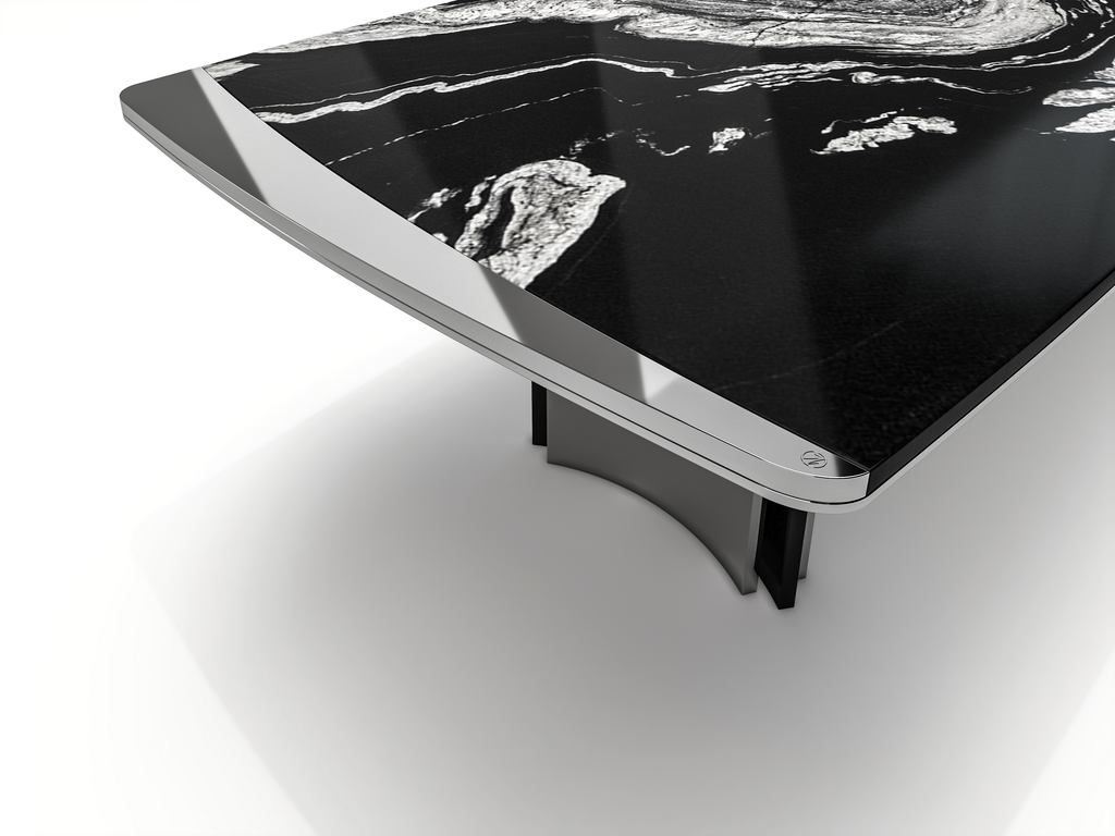 Meliades Black Marble Dining Table - ARDITI COLLECTION®