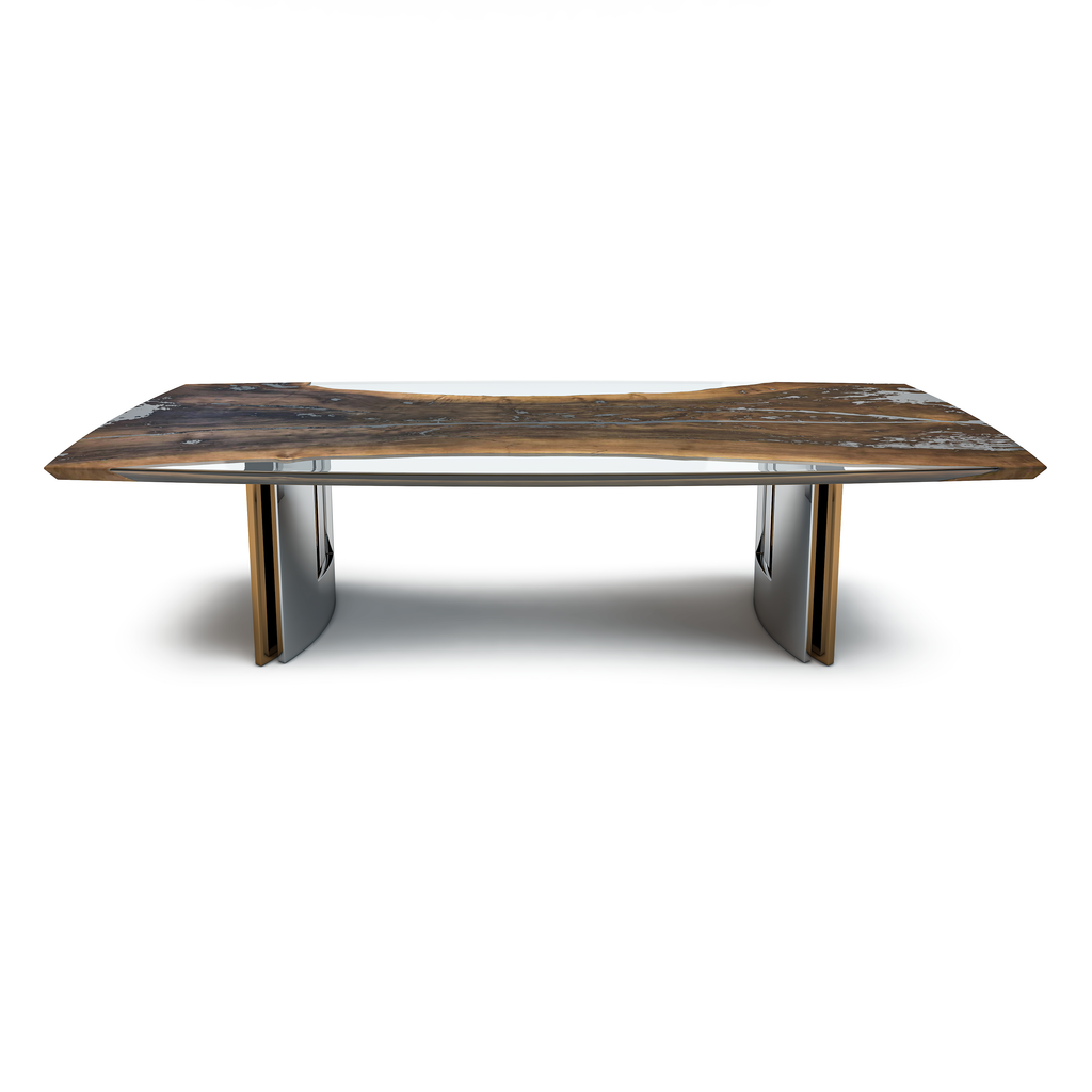 Meliades Walnut Wood Dining Table - ARDITI COLLECTION®