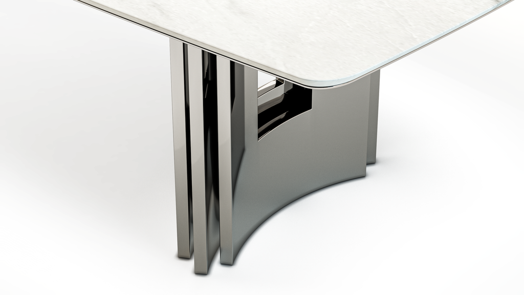 Meliades White Marble Dining Table - ARDITI COLLECTION®