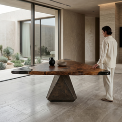 Omphale Triangular Dining Table