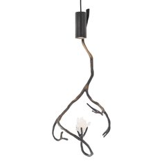 Orpheus Mountain Crystal Hanging Lamp
