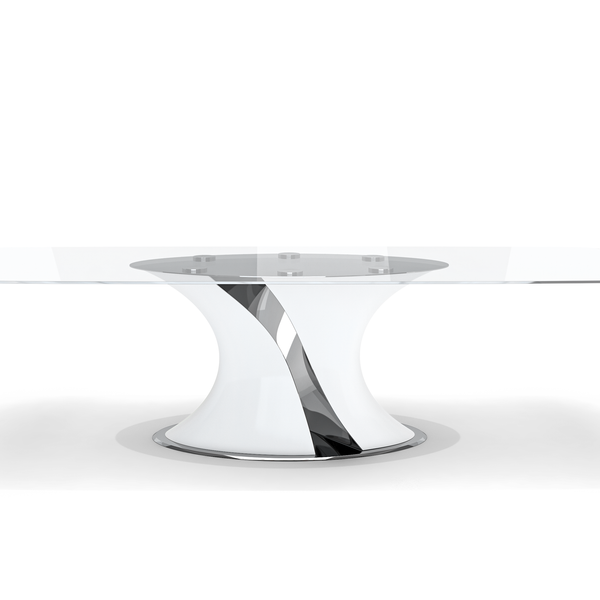 Melanios Glass Dining Table