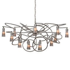 Sultans Of Swing Chandelier Oval
