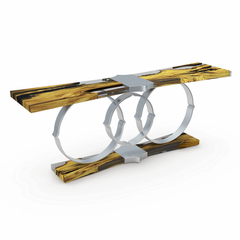 Viceroy Olive Wood Console Table