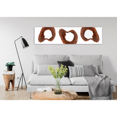 White Halia Wall Art